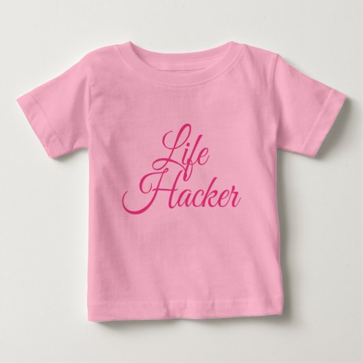 T-shirt Pour Bébé Pirate de vie (Devant)