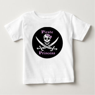 T-shirt Pour Bébé Pirate Princess Toddler Chemise à manches longues