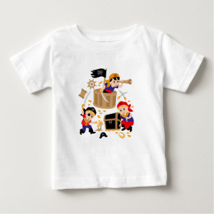 T-shirt Pour Bébé Pirates