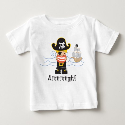 T-shirt Pour Bébé Pirates d'Arrrrr (Devant)