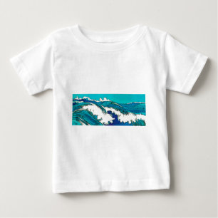 T-shirt Pour Bébé PixDezines konen des ressacs d'uehara, 上原