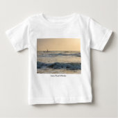 T-shirt Pour Bébé Plage de Cocoa Paddle-board (Devant)