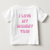 T-shirt Pour Bébé Plaisir Un Vêtement (Dos)