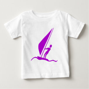 T-shirt Pour Bébé Planche à voile - Violet