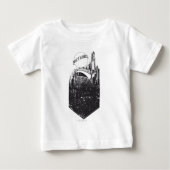 T-shirt Pour Bébé Planète quotidienne (Devant)