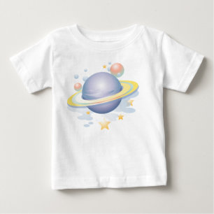 T-shirt Pour Bébé Planètes et étoiles de KRW