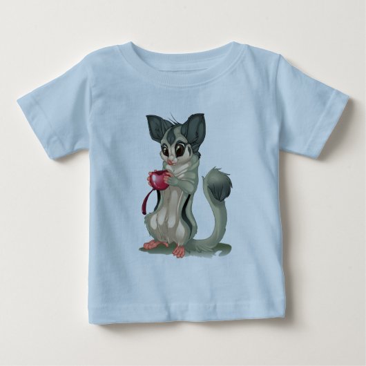 T-shirt Pour Bébé Planeur de sucre (Devant)