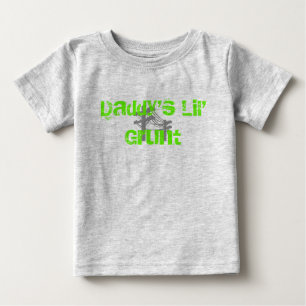 T-shirt Pour Bébé Plante grimpante-VERT Grognement-Organique de Lil