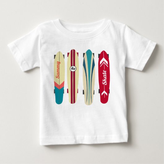 T-shirt Pour Bébé Platines vintages (Devant)