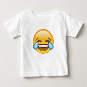T-shirt Pour Bébé Pleurer de rire Larmes de joie émoji
