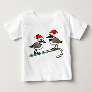 T-shirt Pour Bébé Plovers père Noël