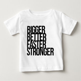 T-shirt Pour Bébé Plus grand meilleur plus fort plus rapide