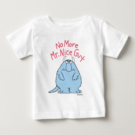 T-shirt Pour Bébé Plus M. Nice Guy (Devant)