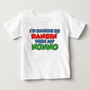 T-shirt Pour Bébé Plutôt accroche avec Nonno