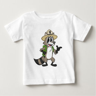 T-shirt Pour Bébé Pointage de Rick de garde forestière de Rick de