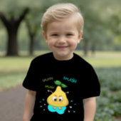 T-shirt Pour Bébé Poire jaune mignonne