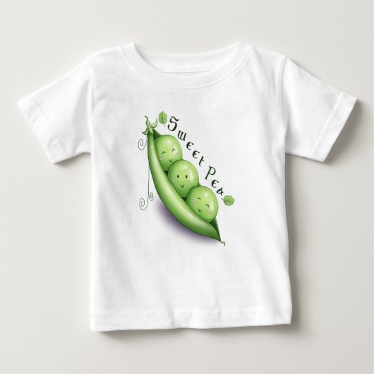 T-shirt Pour Bébé Pois doux Ruffle Tee (Devant)