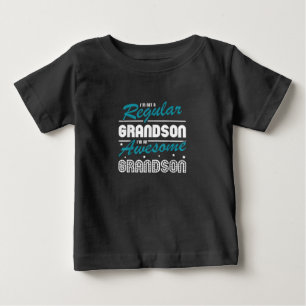 T-shirt Pour Bébé Poison de Grandson   Non Régular Grandson