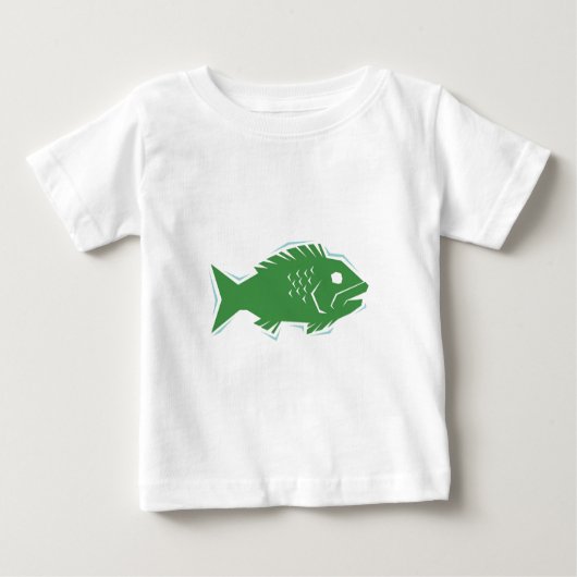 T-SHIRT POUR BÉBÉ POISSON1 (Devant)