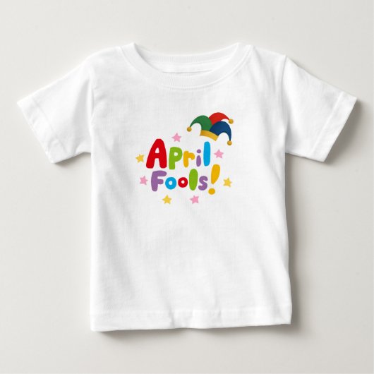 T-shirt Pour Bébé Poisson d'avril (Devant)