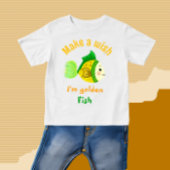 T-shirt Pour Bébé Poisson doré