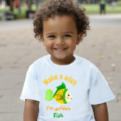 T-shirt Pour Bébé Poisson doré