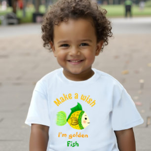 T-shirt Pour Bébé Poisson doré