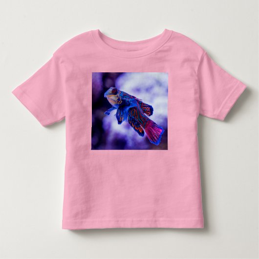 T-Shirt pour bébé poisson Mandarin Goby (Devant)