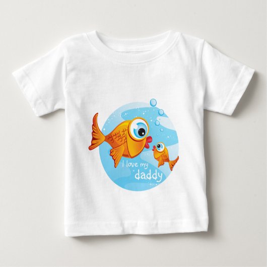 T-shirt Pour Bébé POISSON - Olive & Pickle :: (Devant)