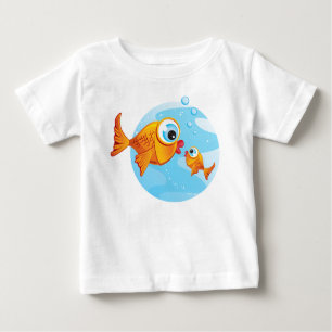 T-shirt Pour Bébé Poisson - Olive & Pickle ::