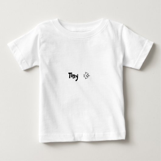 T-shirt Pour Bébé Poissons minuscules ! (Devant)