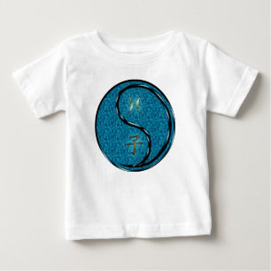T-shirt Pour Bébé Poissons & Rat d'eau