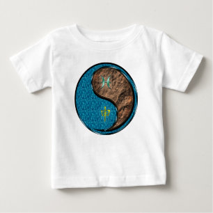 T-shirt Pour Bébé Poissons & Singe de Terre