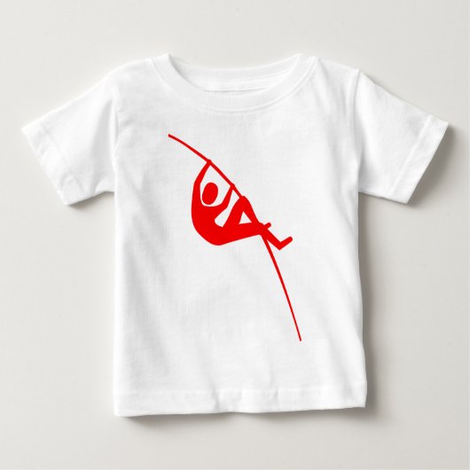 T-shirt Pour Bébé Pôle voûté - Rouge (Devant)