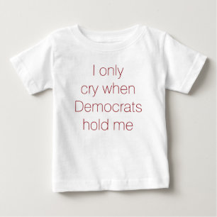 T-shirt Pour Bébé Politique conservateur républicain de bébé drôle