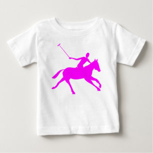 T-shirt Pour Bébé Polo - Magenta