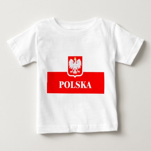T-shirt Pour Bébé Polska 1 (Devant)