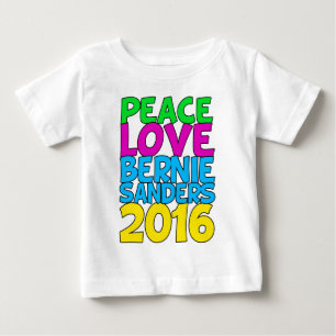 T-shirt Pour Bébé Ponceuses 2016 de Bernie d'amour de paix