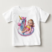 T-shirt Pour Bébé Pool Days (Devant)
