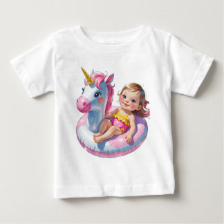 T-shirt Pour Bébé Pool Days