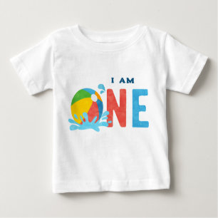 T-shirt Pour Bébé Pool Party 1er anniversaire tenue
