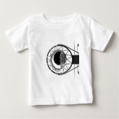 T-shirt Pour Bébé Pop Art Basket (Devant)