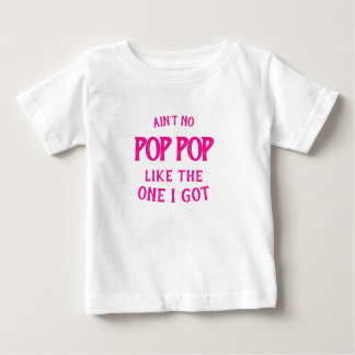 T-shirt Pour Bébé Pop Pop