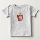 T-shirt Pour Bébé Popcorn ! (Devant)