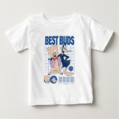 T-shirt Pour Bébé Porky Pig & DAFFY DUCK™ Best Buds (Devant)