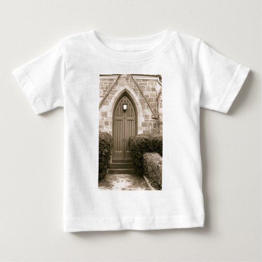 T-shirt Pour Bébé Porte de l'église (Devant)