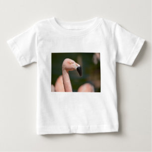 T-shirt Pour Bébé Portrait flamingo