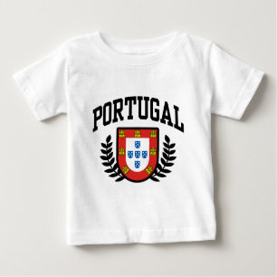 T-shirt Pour Bébé Portugal Armoiries