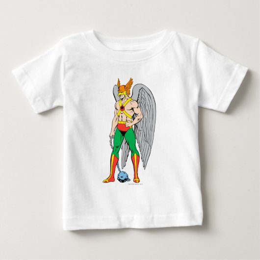 T-shirt Pour Bébé Pose permanente Hawkman (Devant)