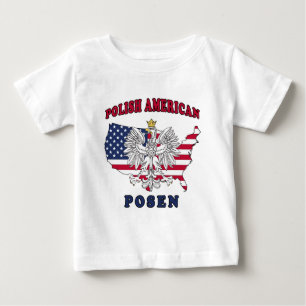 T-shirt Pour Bébé Posen Michigan Polonais